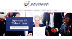 Desktop Screenshot of benefitdesign.com